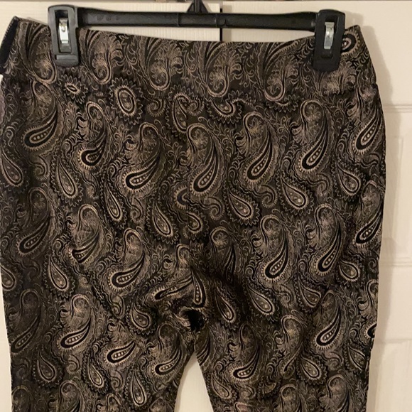 HUGO BUSCATI Collection PANT SLACKS Paisley Capri - Picture 7 of 14